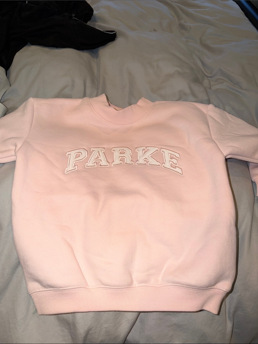 Parke Kids Varsity Mockneck - Rose